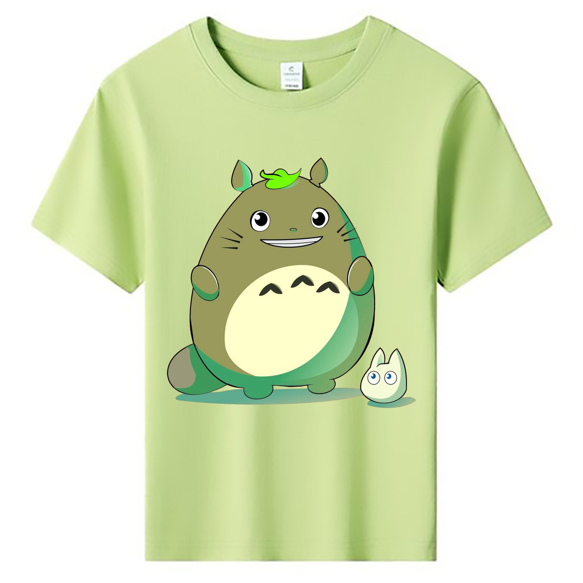 （画像用） となりのトトロ 草壁メイ 草壁サツキ My Neighbor Totoro Satsuki Kusakabe Mei Kusakabe 綿100％キッズTシャツ（フロントプリント）